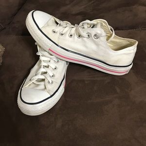 Converse All Star with pink stripe on sole (rare)